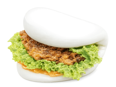 Bao sườn BBQ